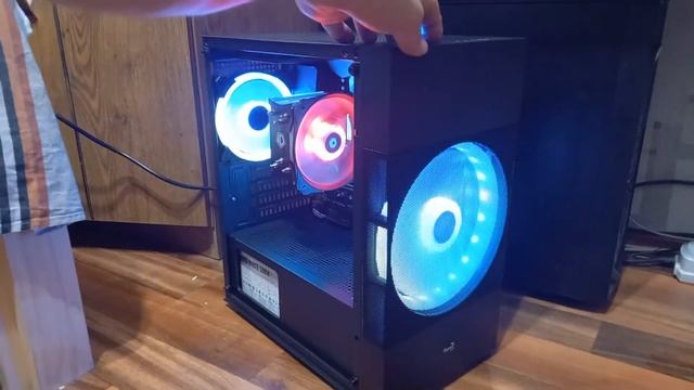 Корпус Aerocool Atomic Lite-G-BK-v2 смотреть онлайн