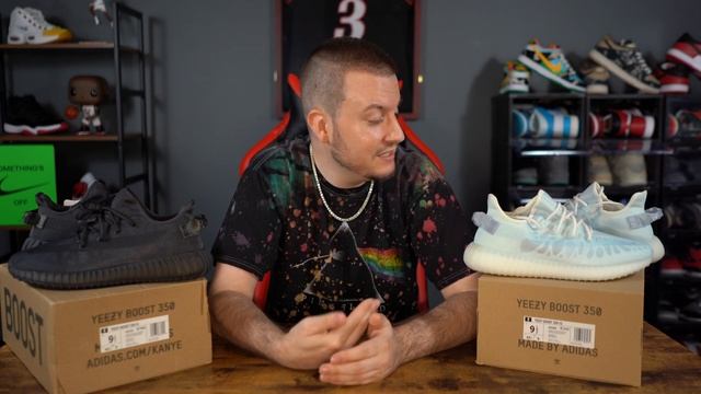 ADIDAS YEEZY BOOST 350 V2 "MONO CINDER" VS "MONO ICE" WHO WIN'S? (Option B) смотреть онлайн