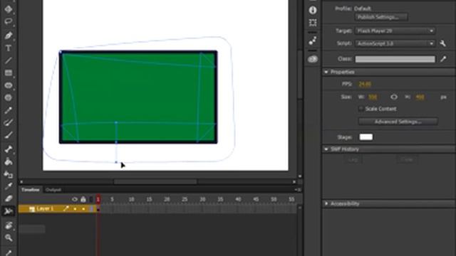 Width Tool - Adobe Animate CC / Adobe Flash - Tutorials | смотреть онлайн
