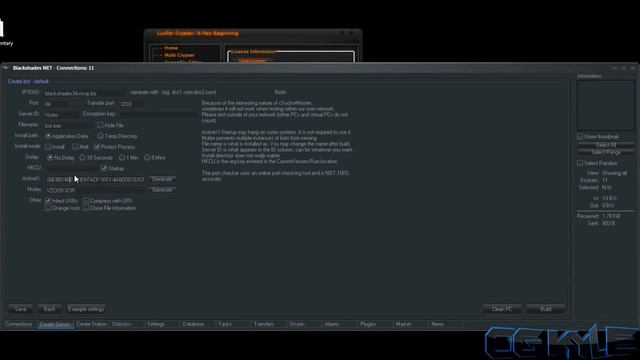 Lucifer Crypter - How to Crypt Blackshades NET смотреть онлайн