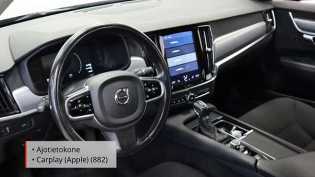 Volvo S90 D3 Business aut-Webasto, LED ajovalot, Mukautuva vakionopeud смотреть онлайн