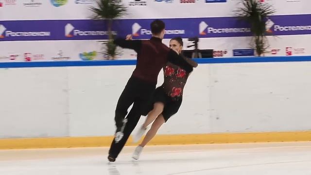 Финал Кубка России Ростелеком 2018 201 Tанцы нa льду, MC Ритмический танец 3# А МОРОЗОВ А БАГ смотреть онлайн