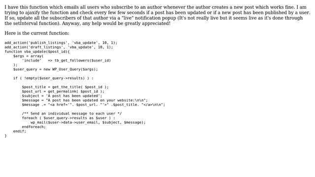 Wordpress: Ajax Check Post Status смотреть онлайн