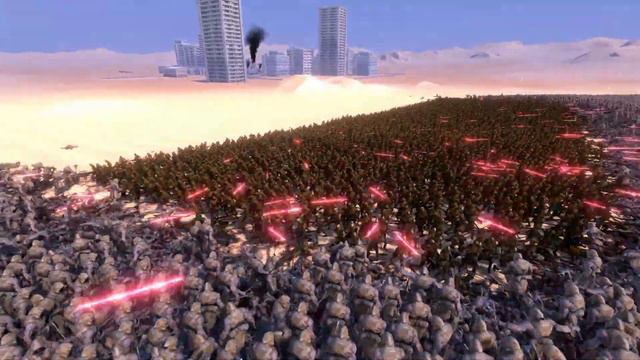 20.000 Wild Man vs 5.000 Mummy Magician | Ultimate Epic Battle Simulator смотреть онлайн