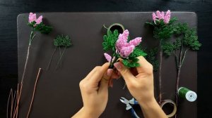 ВТОРАЯ ЧАСТЬ _ Сирень из Бисера _ МАСТЕР-КЛАСС по бисероплетению.mp4