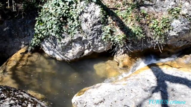 Ускутские водопады и каскады. Крым. Кок-Асан - Приветное. смотреть онлайн