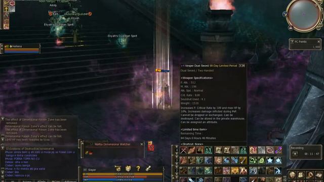 L2 GoD - Kartia Instance (Tyr Lv. 90) смотреть онлайн