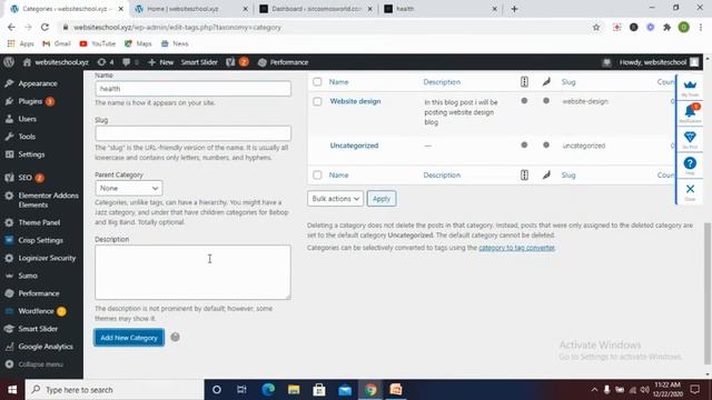 How To Add Categories On Your Blog Post In A Wordpress Website смотреть онлайн
