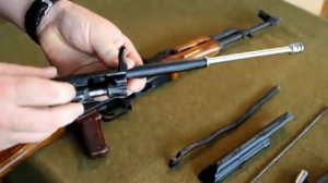 Порядок неполной разборки и сборки АКМ