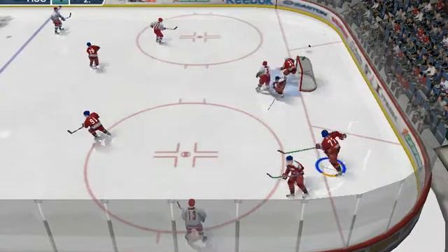 NHL 09 Česko vs Rusko part.1 смотреть онлайн