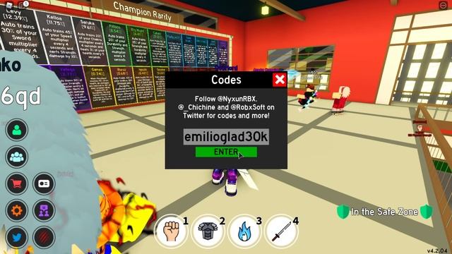 АНИМЕ ФАЙТИНГ СИМУЛЯТОР КОДЫ РОБЛОКС 2020 ? Anime Fighting Simulator codes смотреть онлайн