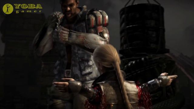 История Джакса Джонса и обзор всех фаталити Jax'a - это вам не "mortal kombat русский", еретики! смотреть онлайн