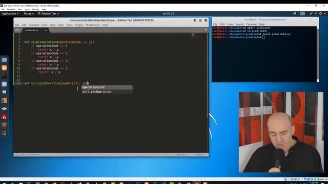 The "24-Problem" in Erickson's "Hacking" book solved by brute force in Python смотреть онлайн