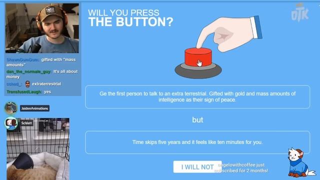 Schlatt Plays „Will You Press The Button?” With Fundy, Pyrocynical And More