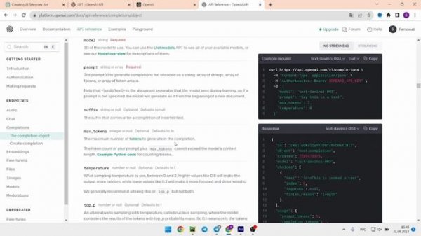 Как программировать Телеграм бота с использованием OpenAI API