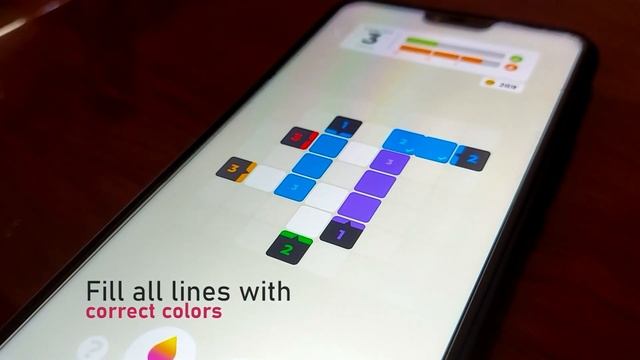 Color Cross Puzzle - Android Game смотреть онлайн