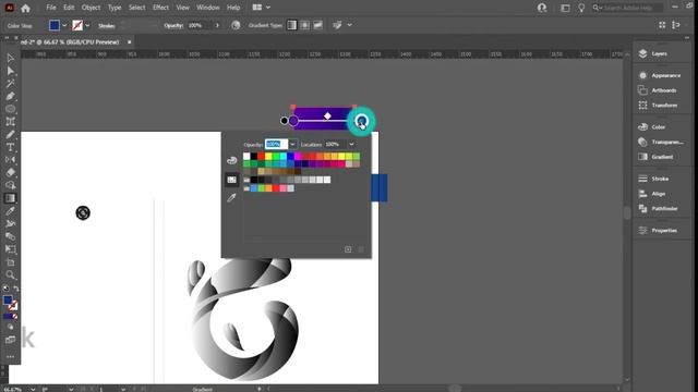 Logo colorful trace Adobe Illustrator смотреть онлайн
