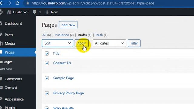 Publish All Draft Pages in WordPress смотреть онлайн