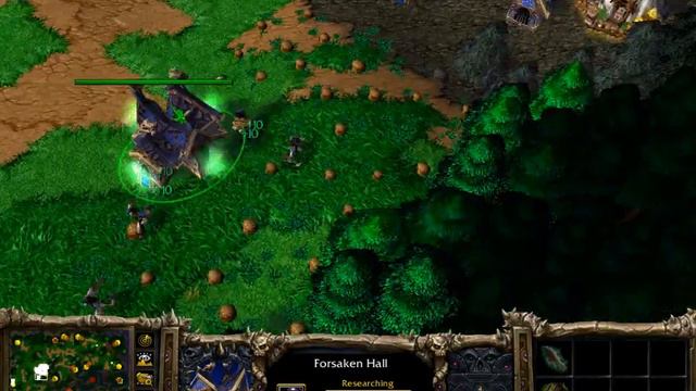Warcraft 3 Race Gameplay 01 - Forsaken Vs (Human & Undead) Custom смотреть онлайн