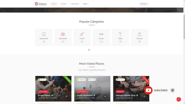 Listeo - Directory amp Listings With Booking - WordPress Theme смотреть онлайн