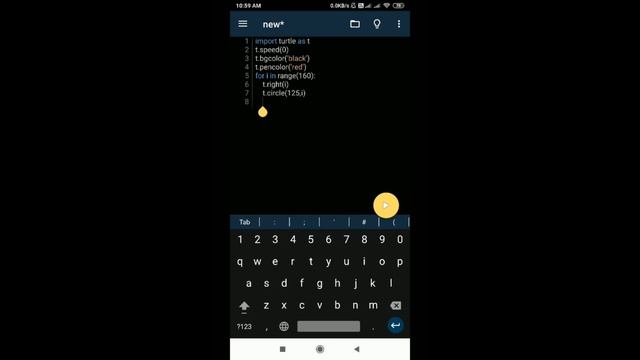 How to Run Python Turtle Programs on Phone | How to use Pydroid3 App |Run Python Programs on Androi смотреть онлайн