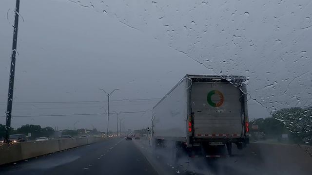 SLEEP Instantly Driving in Rain for Sleeping "Real Footage" Heavy Rain Noise On Highway Rain sounds смотреть онлайн