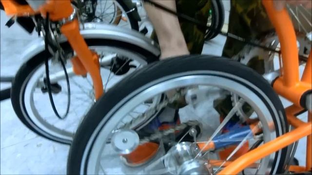 Складной велосипед Brompton смотреть онлайн