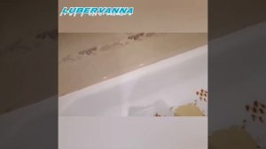 Реставрация стальной ванны с дырами, материал Finteks ECO