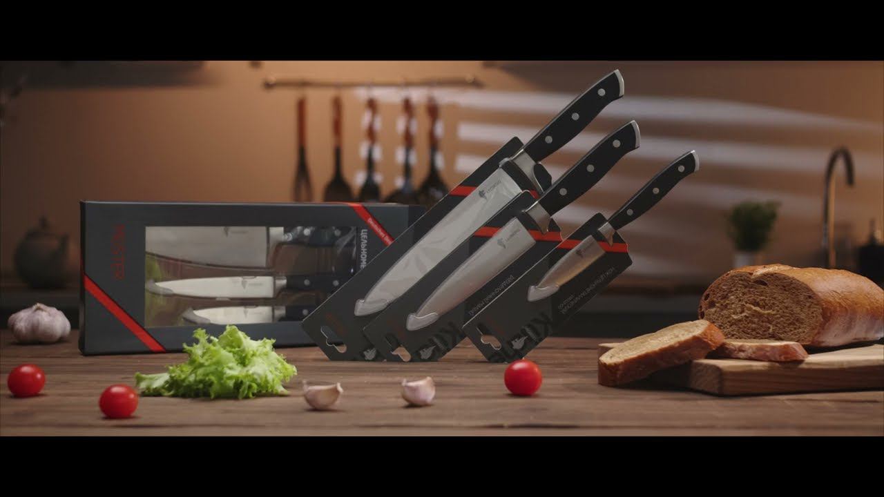 Нож цельнометаллический MEISTER овощной, 8,6 см смотреть онлайн