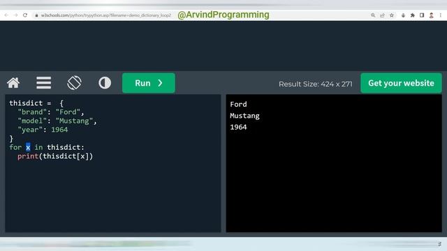 Loop Through a Dictionary in Python@arvindprogramming смотреть онлайн