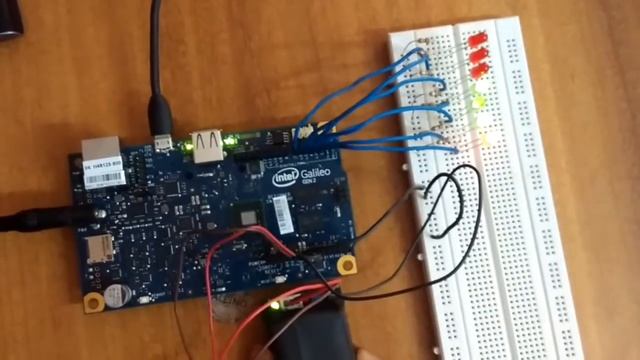 Heart Rate Monitor using Intel Galileo gen2 смотреть онлайн