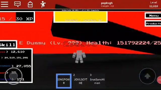 Undertale AU rpg dummy full power смотреть онлайн