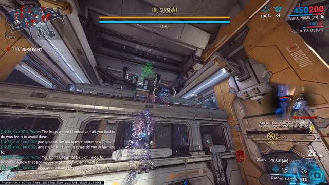 Warframe sortie - LVL 100 The sergeant - Ivara prime смотреть онлайн