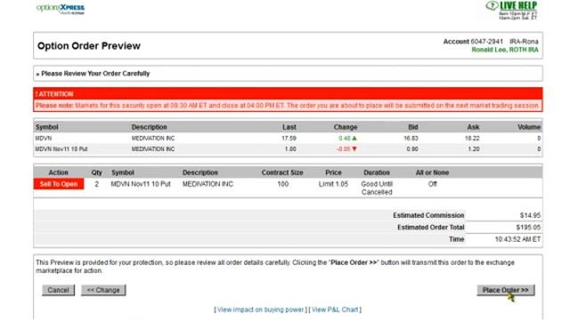 The Options Oracle: October 2011 Pick 1 смотреть онлайн