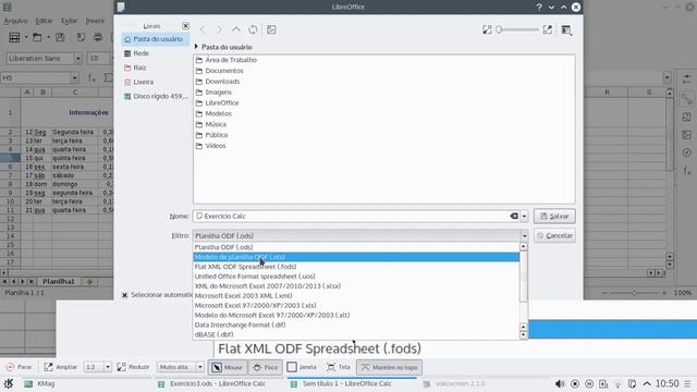 LIBREOFFICE CALC - DICA DE SALVAR смотреть онлайн