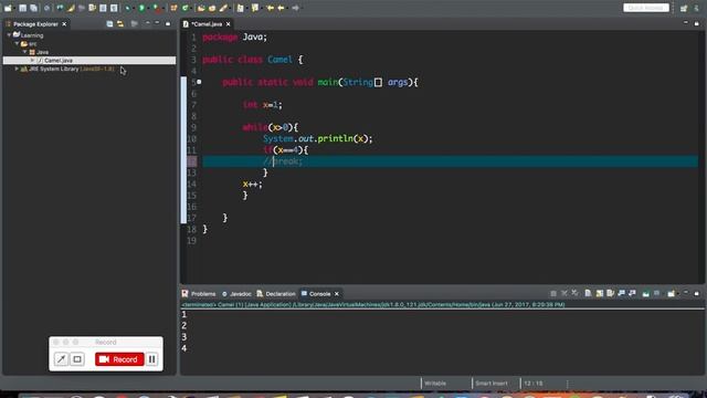 Java - Tutorial 20 - Break & Continue смотреть онлайн