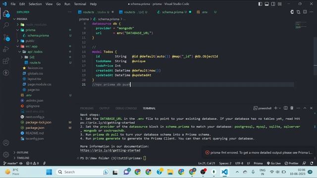 Prisma-The Easiest Way to Work with Mongodb in Next.js 13.4(LATEST) смотреть онлайн