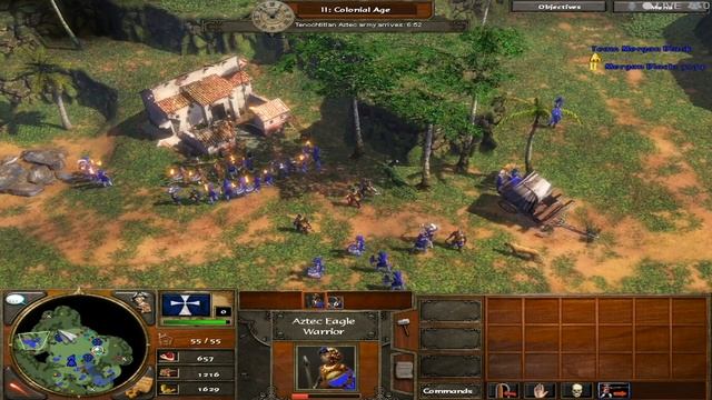 Classic - Age of Empires 3 Campaign - Mission 3 - Temple of the Aztecs смотреть онлайн