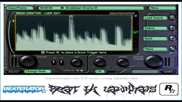 my first beat created with beaterator for psp смотреть онлайн