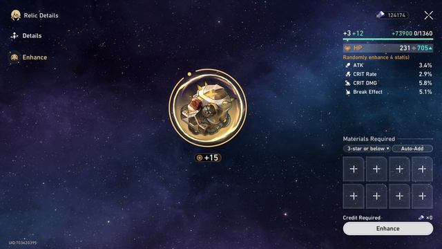 Honkai: Star Rail - Upgrading an relic (Part 25) смотреть онлайн