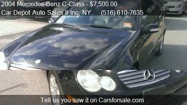 2004 Mercedes-Benz C-Class C230 Kompressor 2dr Coupe for sal смотреть онлайн