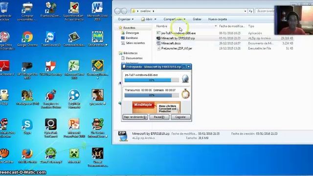 Descargar Minecraft 1.8.9 y JAVA ---ERRS 1810 смотреть онлайн