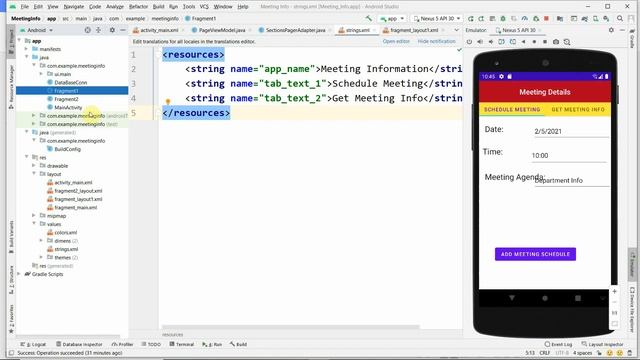 VTU Android 18CSMP68 M2 L2 Experiment 2B Part 1 ----Meeting Scheduling & Searching Data Base смотреть онлайн