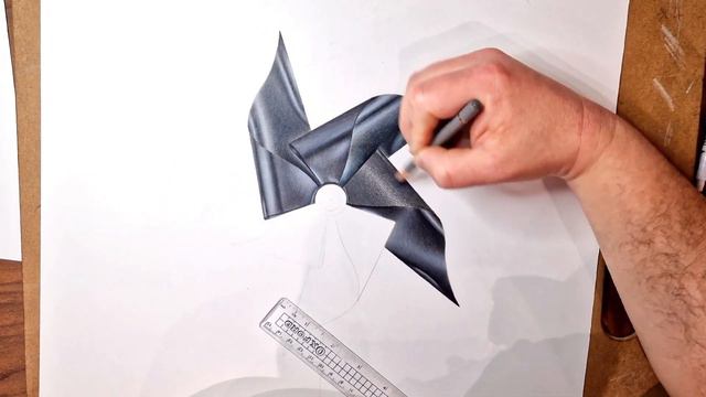 How I create realistic drawings: Time-lapse drawing start to finish. смотреть онлайн
