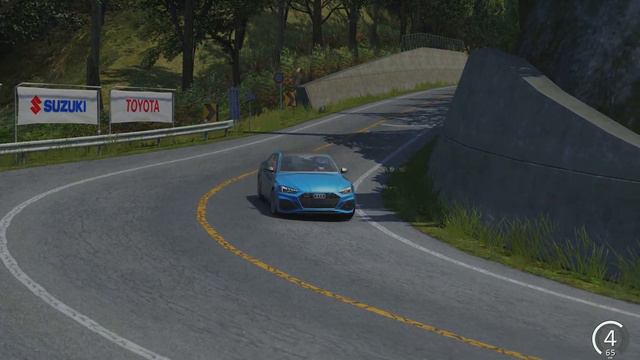 Audi RS5 Sportback '20 | Sadamine Touge Map | AssettoCorsa