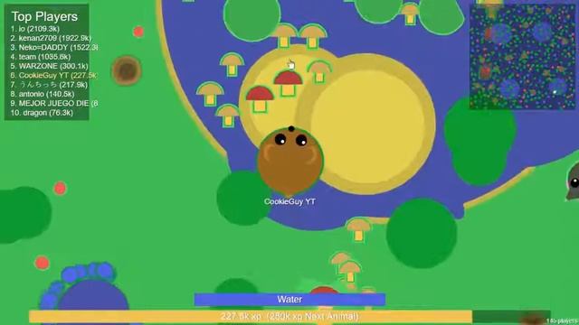 MOPE IO Черный дракон - 100000K SCORE Черный дракон + ВСЕ ЖИВОТНЫЕ Mope IO новое обновление