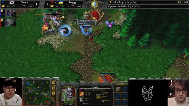 LAN-турнир в Берлине. 1\4 mTw Legendary cup [Warcraft 3] смотреть онлайн