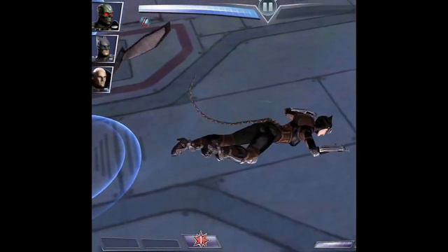 Injustice God Among Us iOS/android Black Night Martian Manhunter gameplay смотреть онлайн