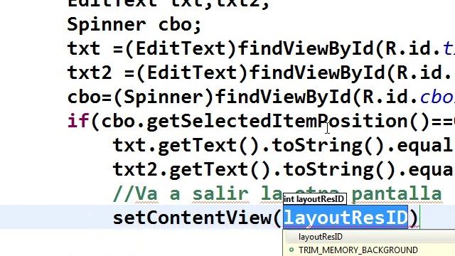 Aplicaciones Moviles JAVA - Sesion11 : ANDROID, Spinner, Tooglebutton, ArrayAdapter смотреть онлайн
