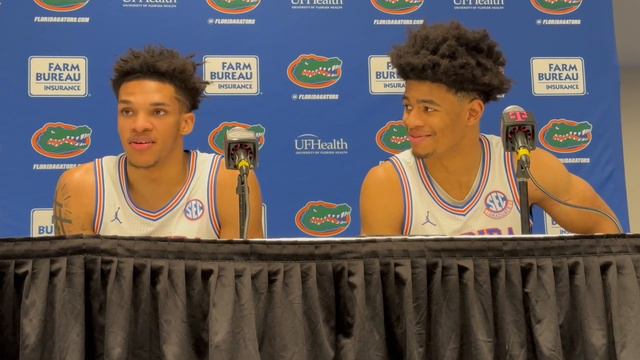 Will Richard, Zyon Pullin react to win over Quinnipiac | Florida Gators Basketball смотреть онлайн